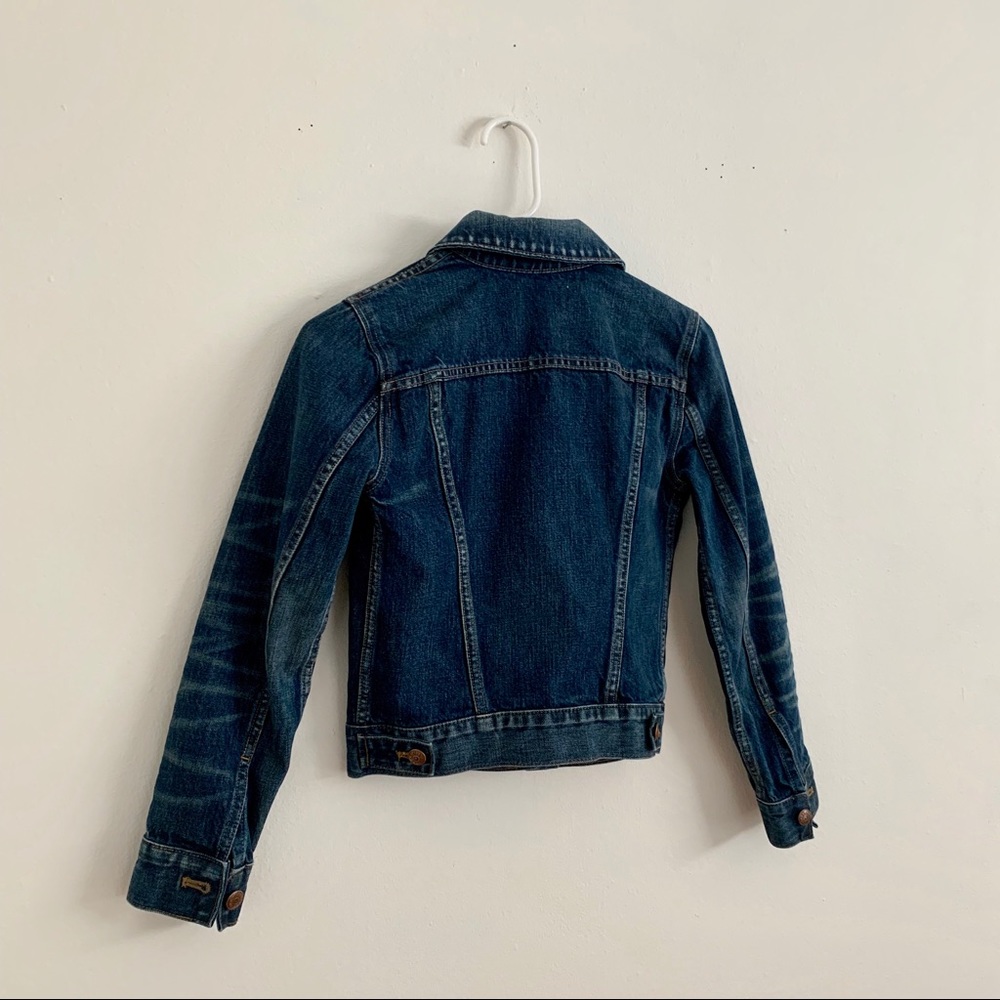 Madewell Rivet and Thread denim jean jacket xxs - Picture 5 of 8